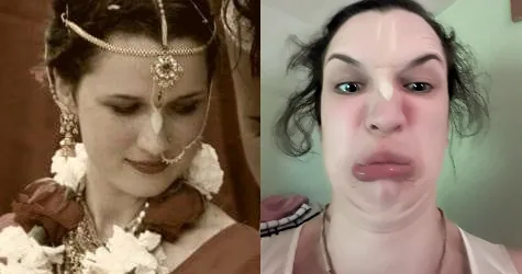 Ellen's before and entry comparison